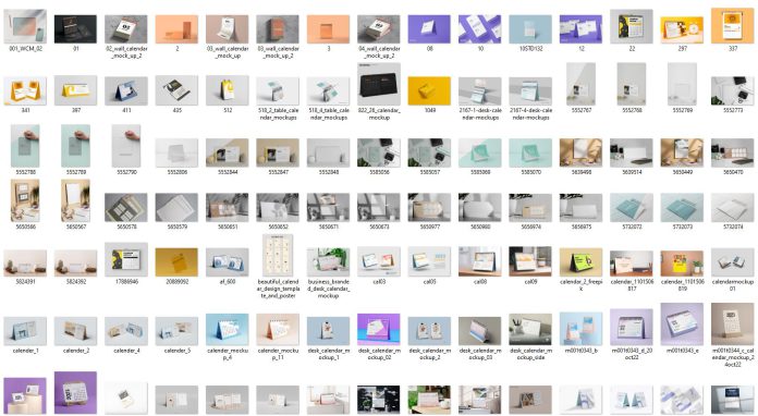 calendar-mockups