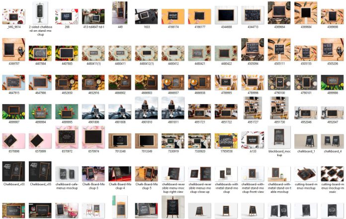 chalkboard-mockups